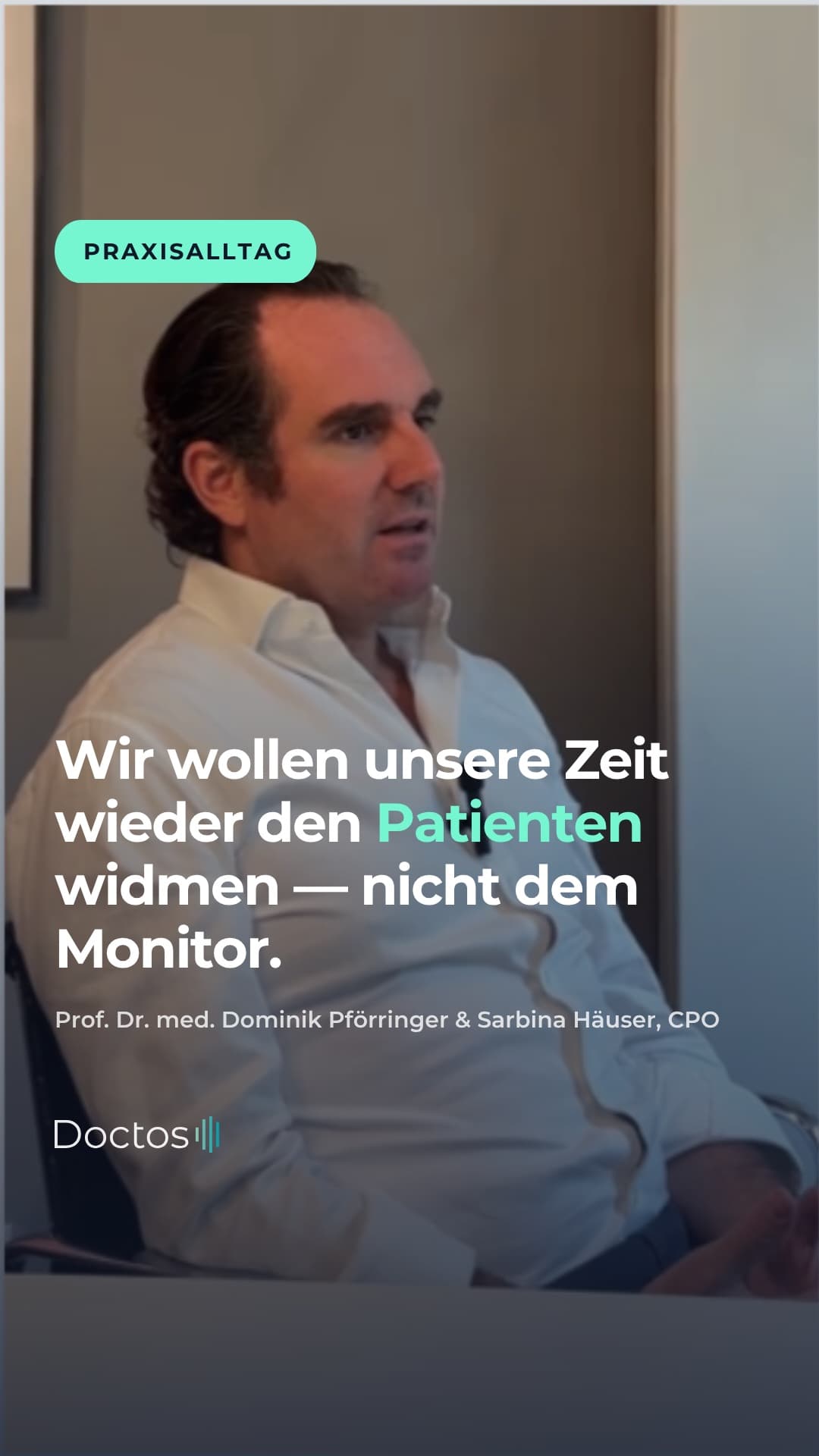 Neues Formular. Neue Rückfrage. Wieder ein Blick weniger für den Patienten.
So sieht Praxisalltag h…