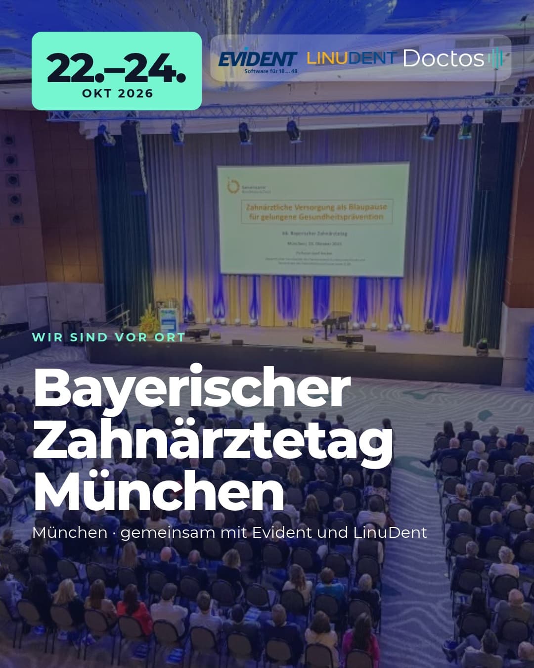 Morgen geht’s los: Bayerischer Zahnärztetag in München. 🥨
Drei Tage Prothetik. Kronen, Brücken, Im…