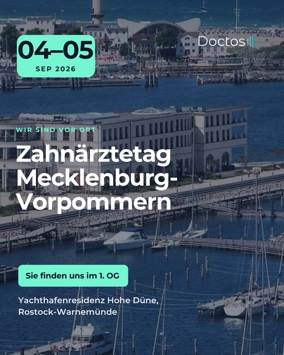 Wir zeigen live, wie Dokumentation ohne Tippen geht. 🎙️
Zahnärztetag Mecklenburg-Vorpommern, 04.–0…