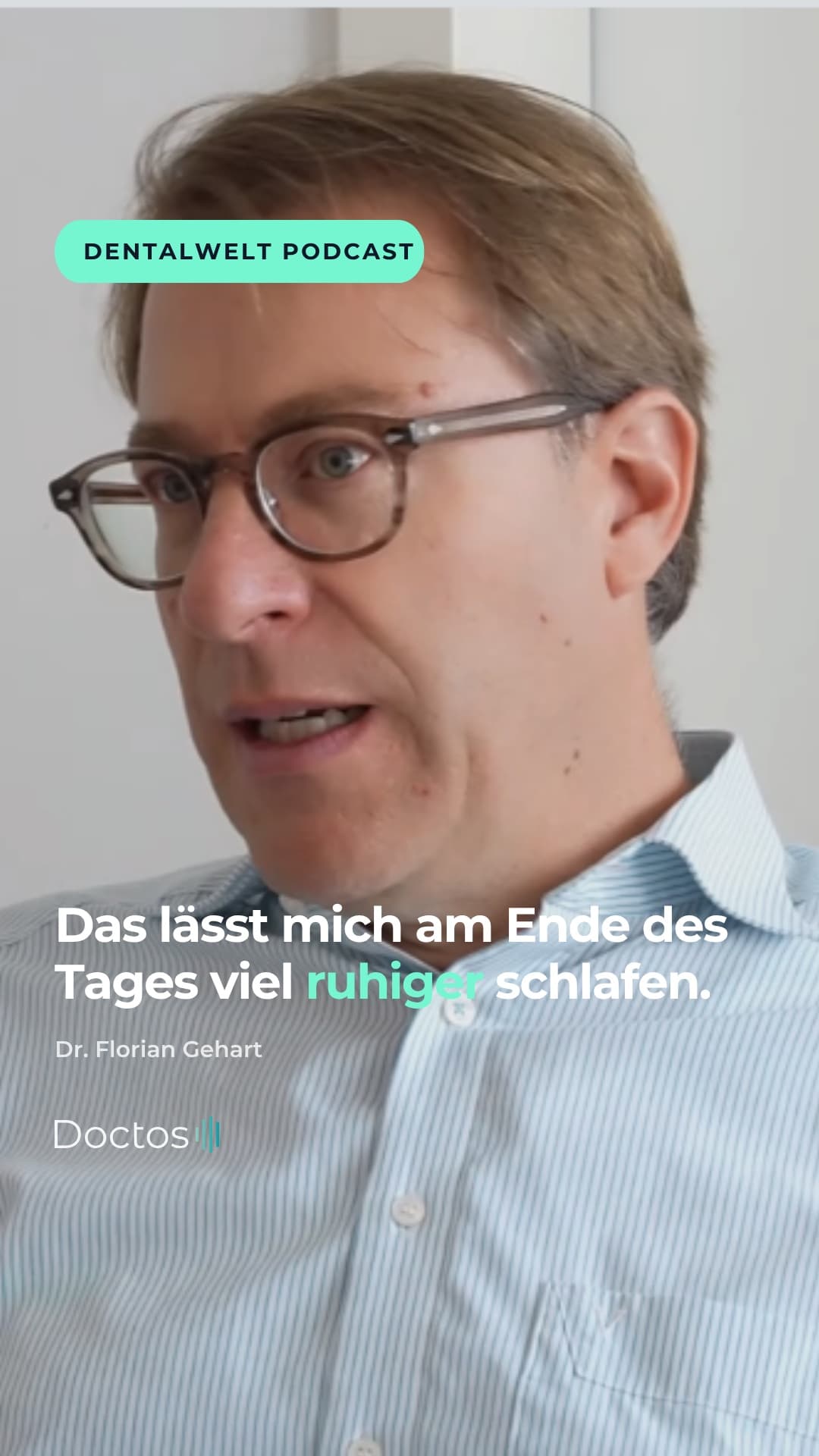 „Das ist eigentlich das, was mich am Ende des Tages sehr viel ruhiger schlafen lässt.“ 😌
Dr. Floria…