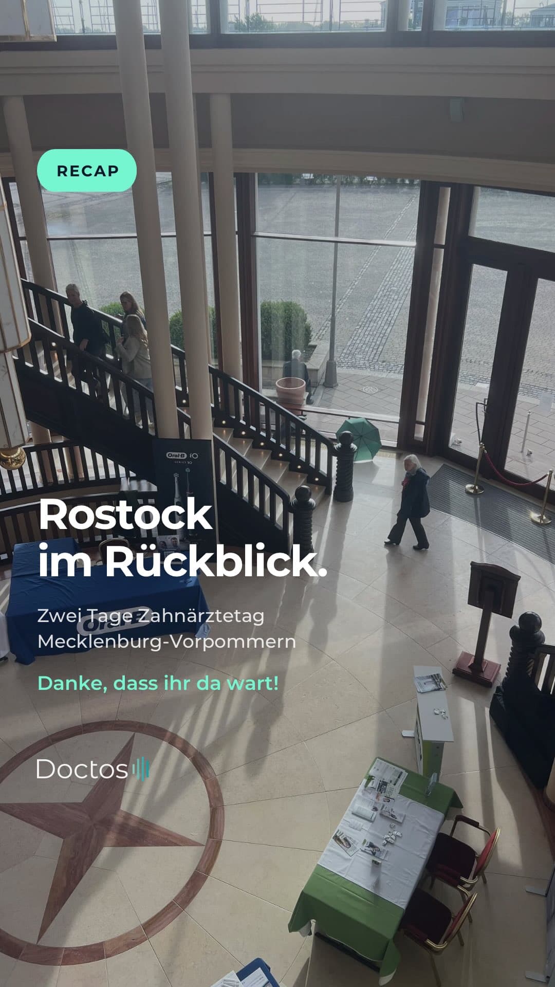 Volle Gänge, volle Standtermine: Rückblick auf den Zahnärztetag in Rostock.
Zwei Tage, ein Stand, v…