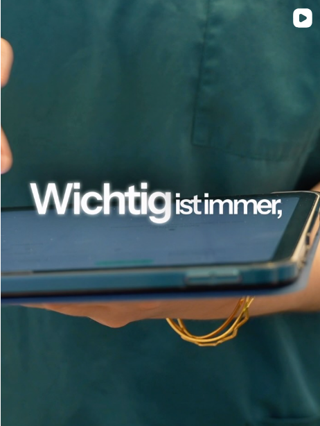 Ankündigungs-Video mit Text: Wichtig ist immer